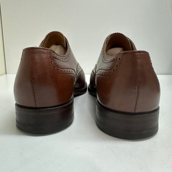 EUC Crockett & Jones x Polo Ralph Lauren Brown Calf Wingtip Benchmade England 11 main image 13